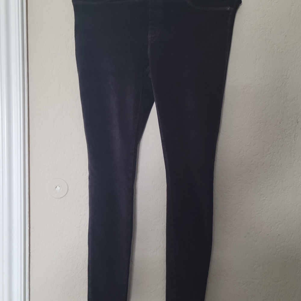 Corduroy charcoal grey leggings